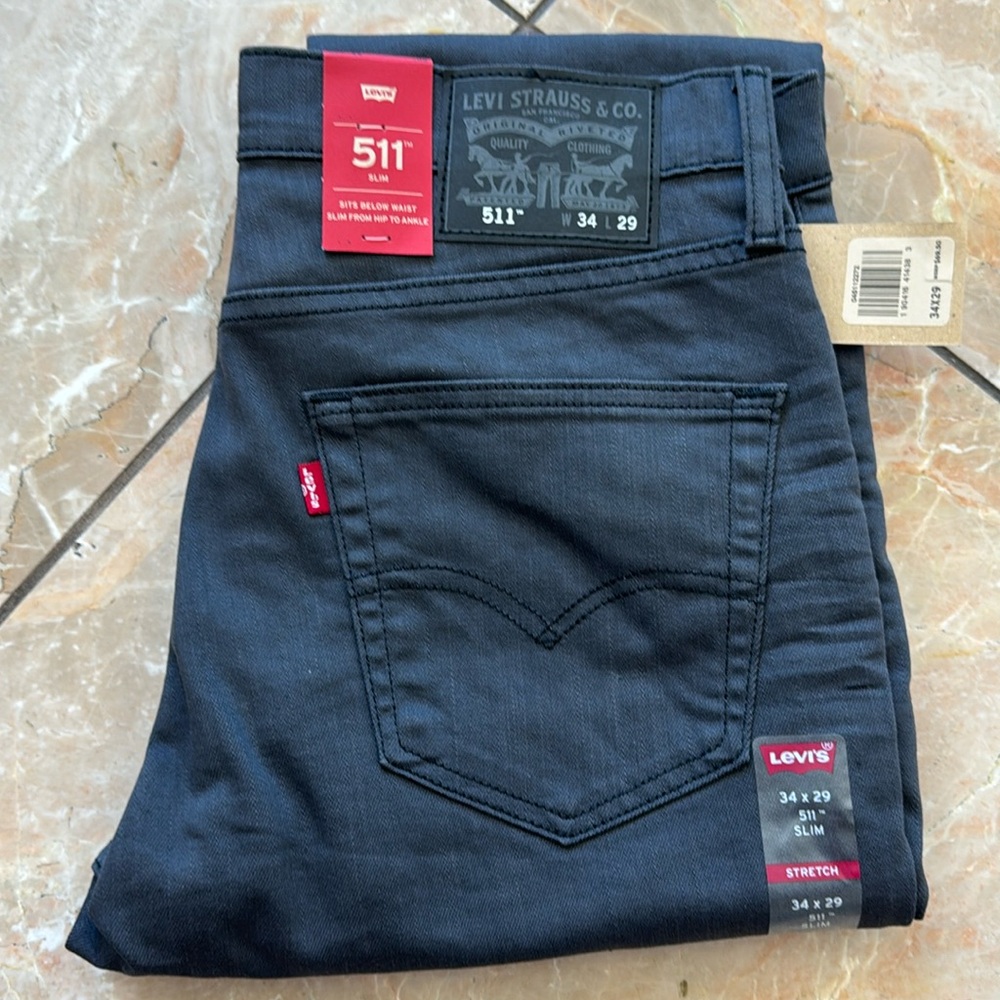 Men’s 511 jeans dark grey wash W34 L29